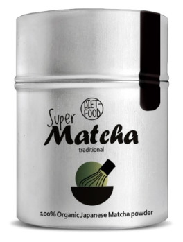 HERBATA ZIELONA MATCHA JAPOŃSKA BIO 40 g – DIET-FOOD