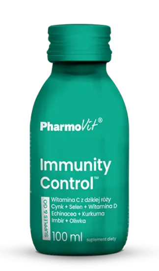 SHOT IMMUNITY CONTROL BEZGLUTENOWY 100 ml – PHARMOVIT (SUPPLES & GO)