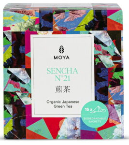 HERBATA ZIELONA SENCHA JAPOŃSKA BIO (15 x 1,5 g) 22,5 g – MOYA MATCHA