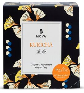 HERBATA ZIELONA KUKICHA JAPOŃSKA BIO (15 x 1,5 g) 22,5 g – MOYA MATCHA