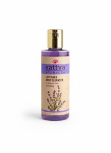 ŻEL DO MYCIA CIAŁA LAWENDOWY 210 ml – SATTVA (AYURVEDA)