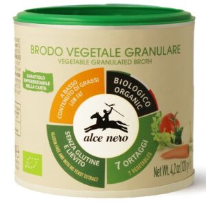 BULION WARZYWNY GRANULOWANY BEZGLUTENOWY BIO 120 g – ALCE NERO