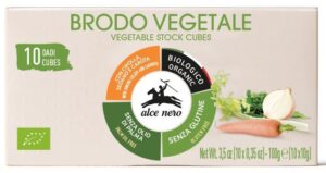 BULION – KOSTKI WARZYWNE BIO (10 x 10 g) 100 g – ALCE NERO