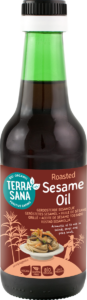 OLEJ SEZAMOWY (Z PRAŻONYCH NASION) BEZGLUTENOWY BIO 250 ml – TERRASANA