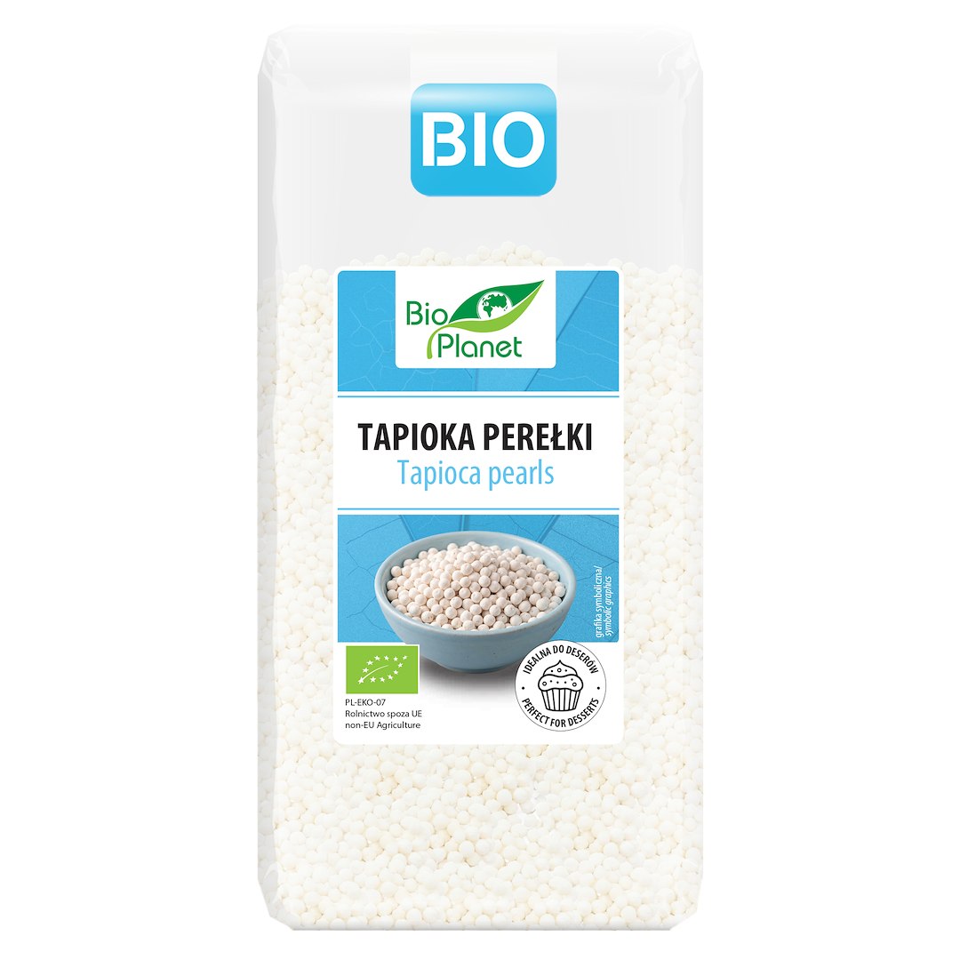 TAPIOKA PEREŁKI BIO 250 g - BIO PLANET